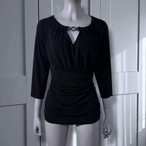 Vintage y2k ruched keyhole 34